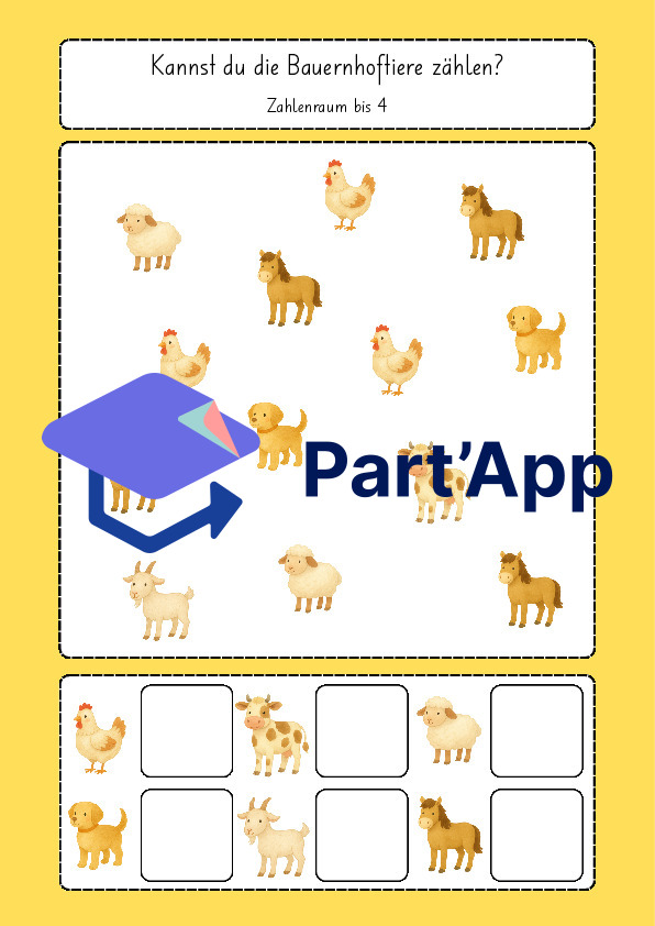 Cartes à compter les animaux de la ferme_5