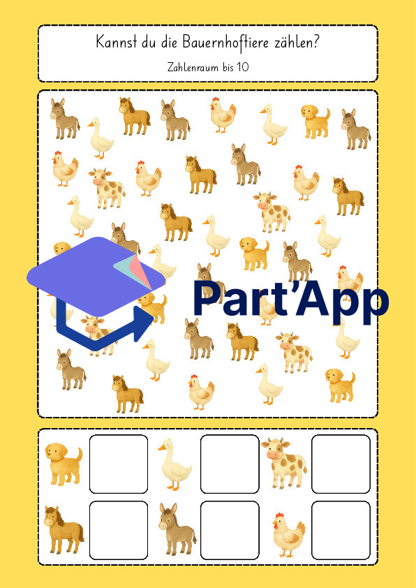 Cartes à compter les animaux de la ferme_10