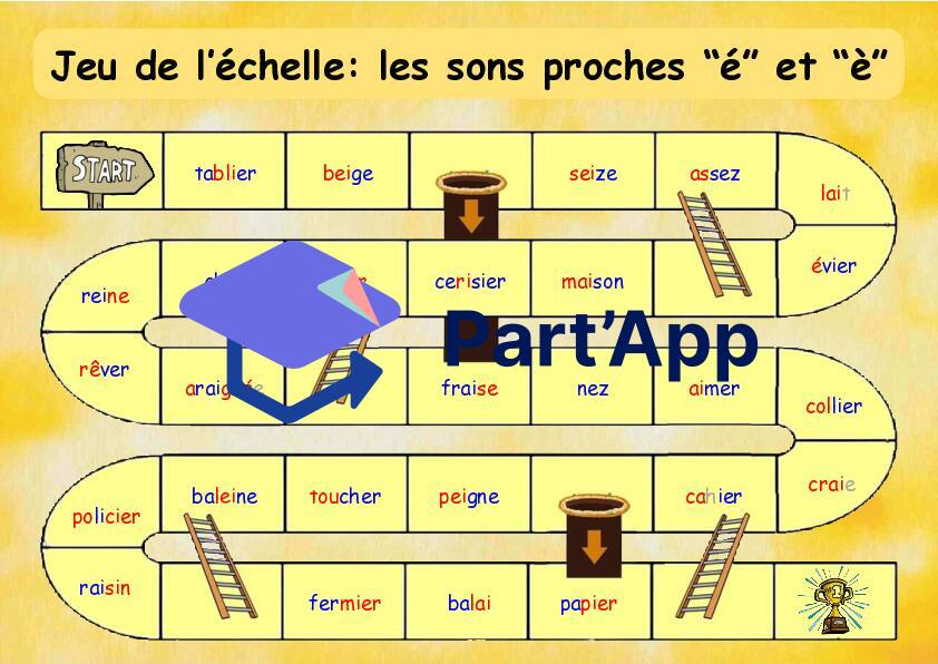 Jeu de l’échelle : les sons proches “é” et “è” (temps 4)_4