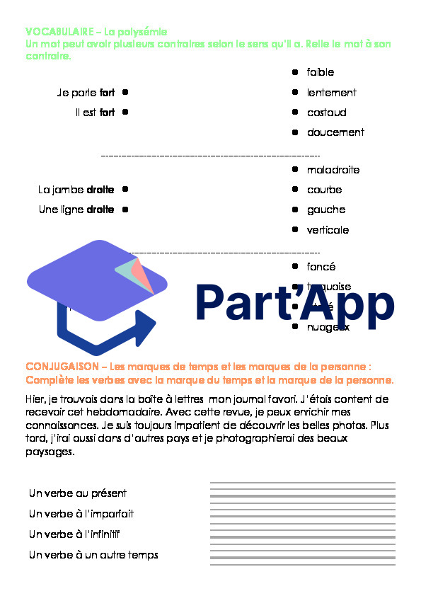 Fiches de devoirs - MER 5P - Module 7_7