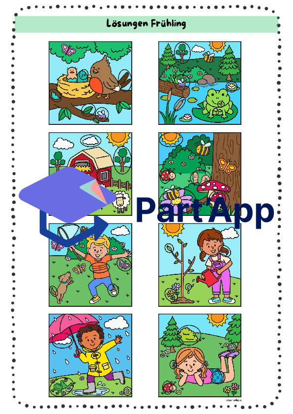 🌷 Trouvez les différences Printemps Pâques Période de récolte_11