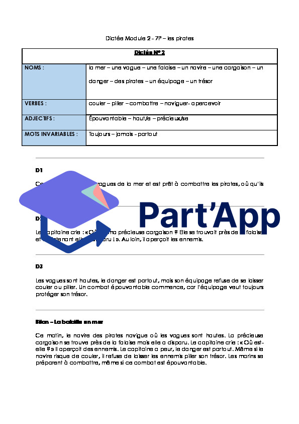 Dictées flash 7P - Modules 1-7 Français_3