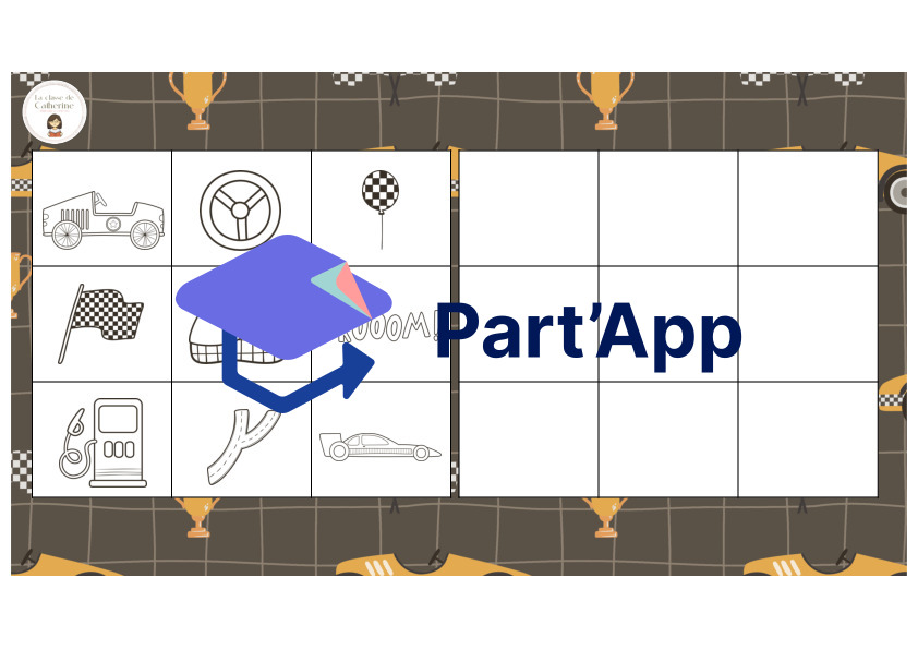 Atelier orientation spatiale thème Racing (course de voitures)_80