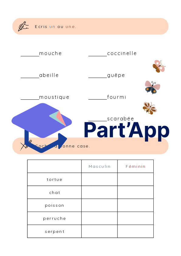 3P 4P - français - dossier - genre du nom_4