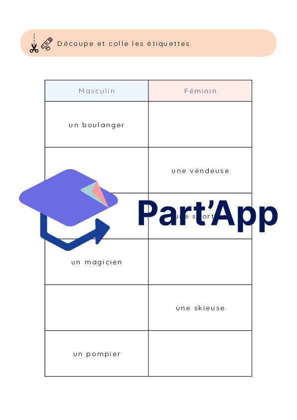 3P 4P - français - dossier - genre du nom_7