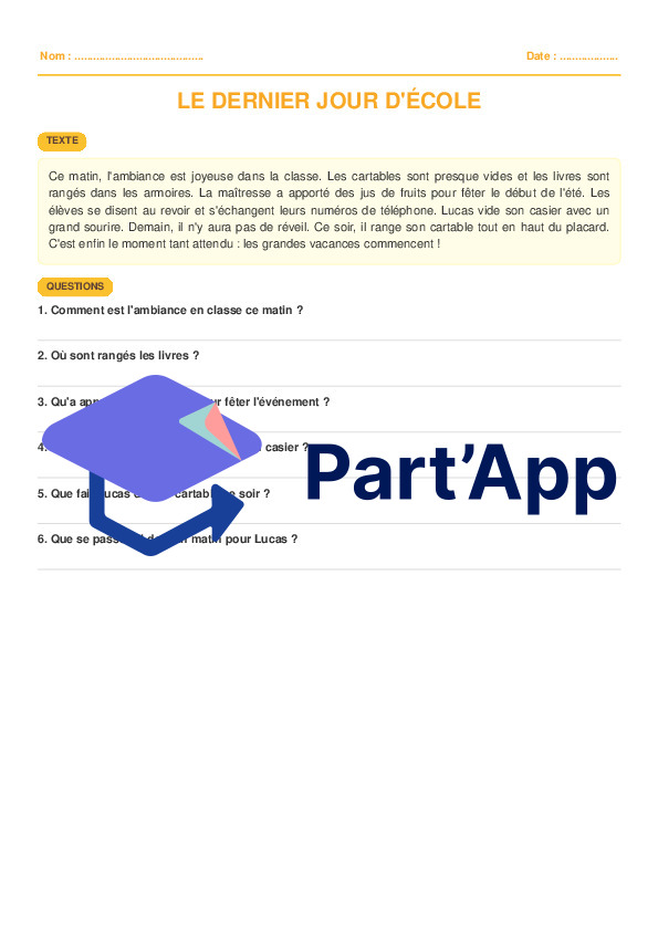 Pack Spécial Vacances & Été – 10 Fiches de Lecture "Sable et Soleil"- 3H à 6H_4