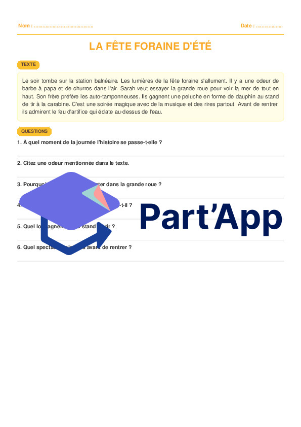 Pack Spécial Vacances & Été – 10 Fiches de Lecture "Sable et Soleil"- 3H à 6H_8