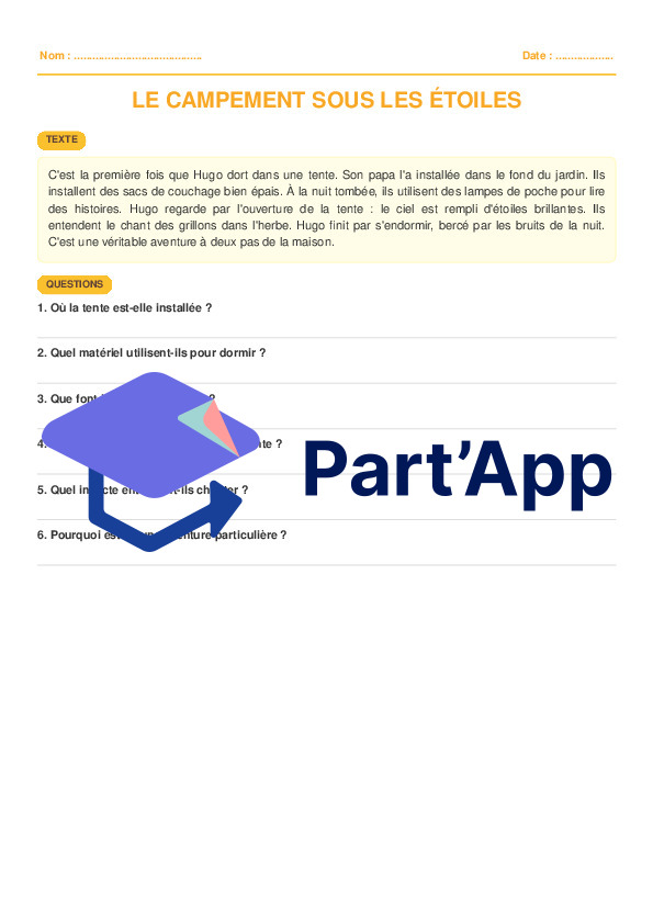 Pack Spécial Vacances & Été – 10 Fiches de Lecture "Sable et Soleil"- 3H à 6H_11