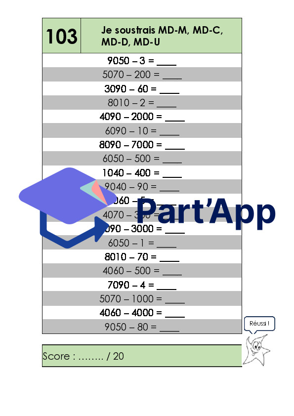 Rituels de calcul - 5-6P - Pack 6_7