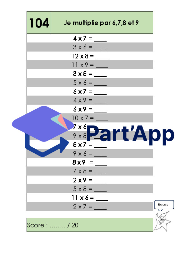 Rituels de calcul - 5-6P - Pack 6_9