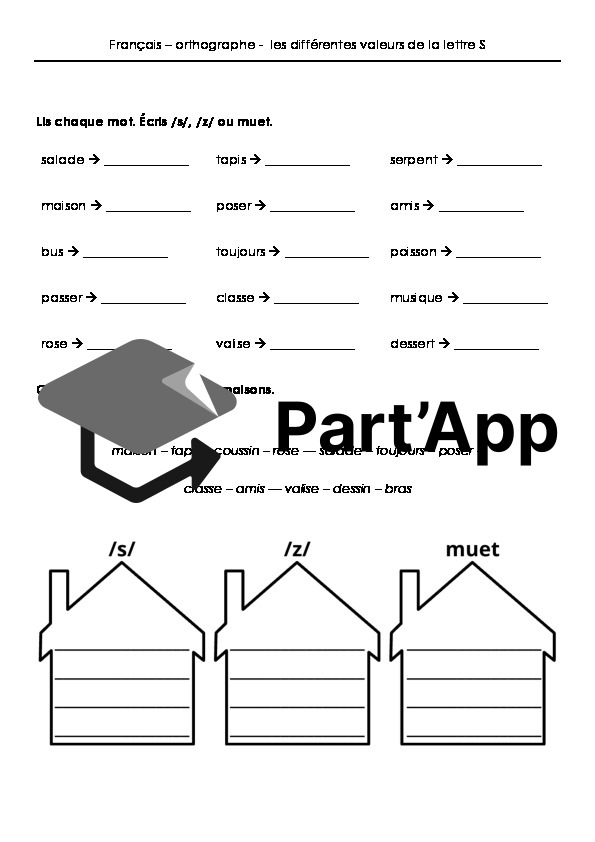 lettre S - différentes valeurs - module 2 5P_3