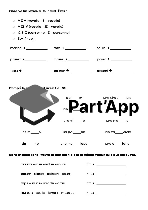 lettre S - différentes valeurs - module 2 5P_4