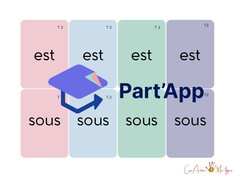 jeu de cartes - mots fréquents T1 - T5_7