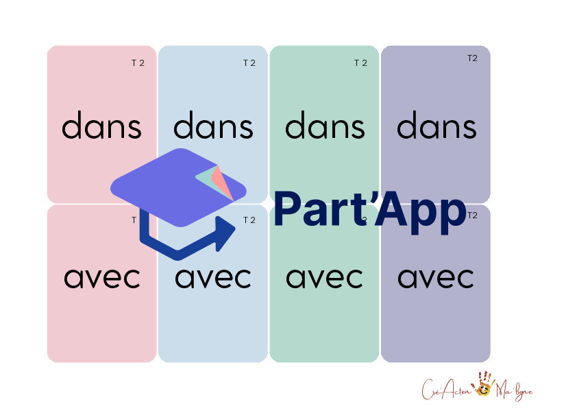 jeu de cartes - mots fréquents T1 - T5_8