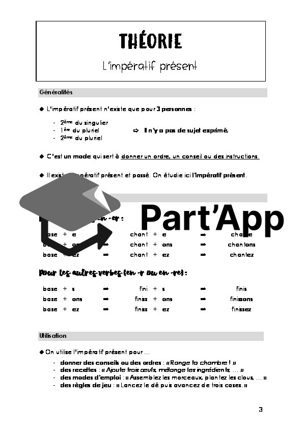 Impératif présent - Dossier_6