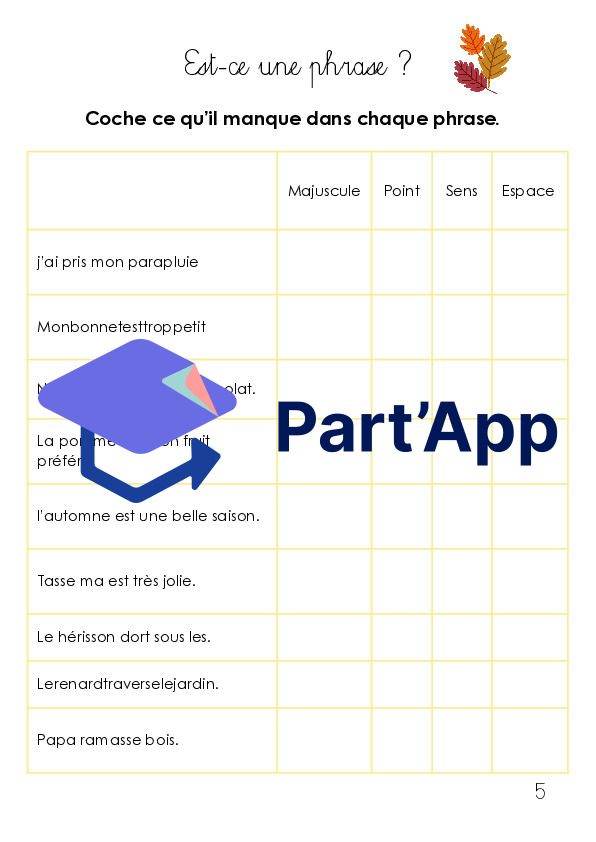 Dossier la phrase et le texte 4H_6