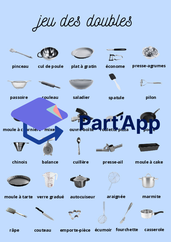 jeu des doubles ustensiles cuisine_2