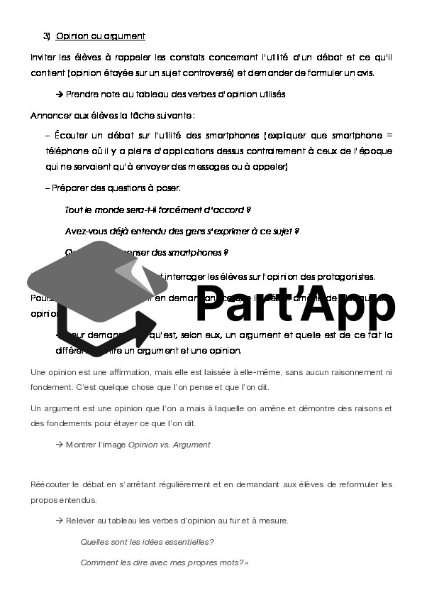 Parcours – Le débat régulé – Série verte_10