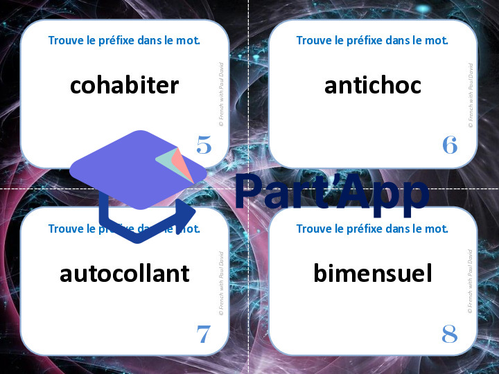 Trouve le préfixe - 28 CÀT_7