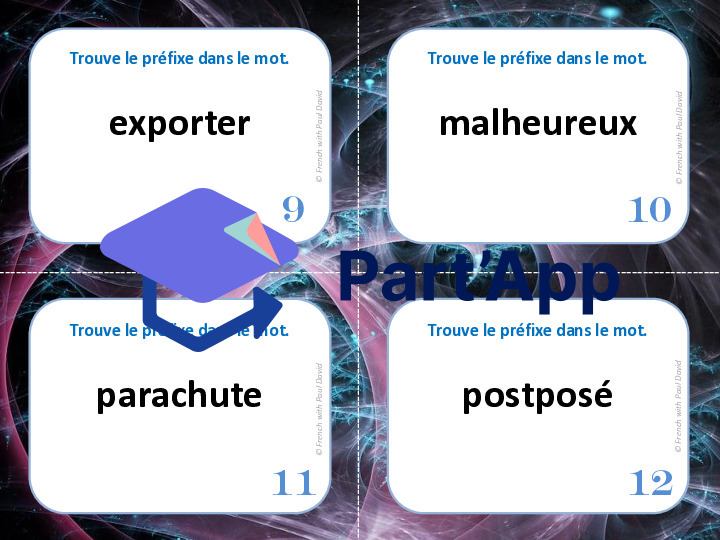 Trouve le préfixe - 28 CÀT_8
