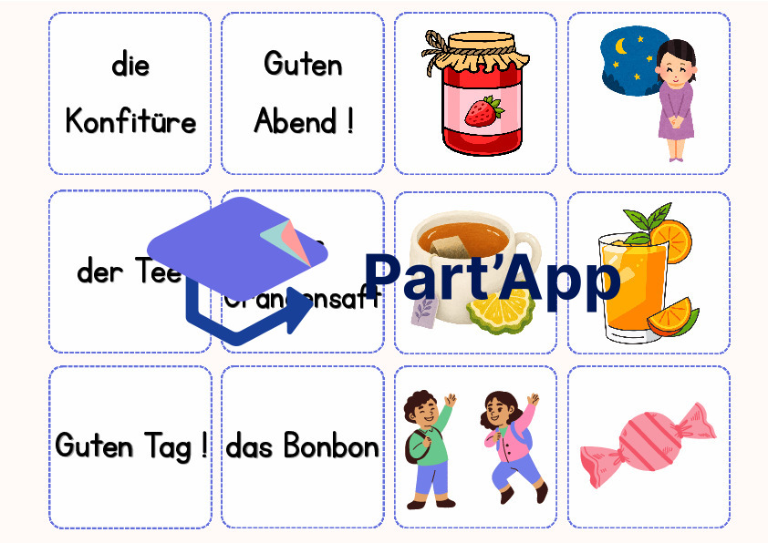 Memory allemand 5P - E1 Grüne Max_2