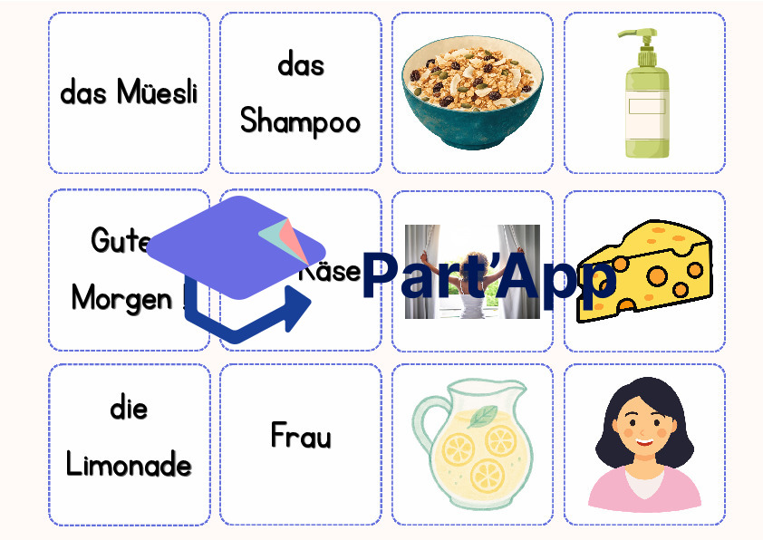 Memory allemand 5P - E1 Grüne Max_4