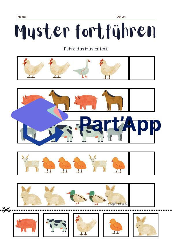 Arbeitsblätter Thema Bauernhof_34