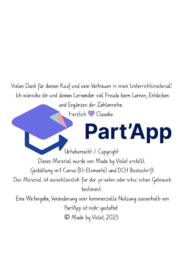Zählen 1-6 - Würfel und Ziffern - Biber_4