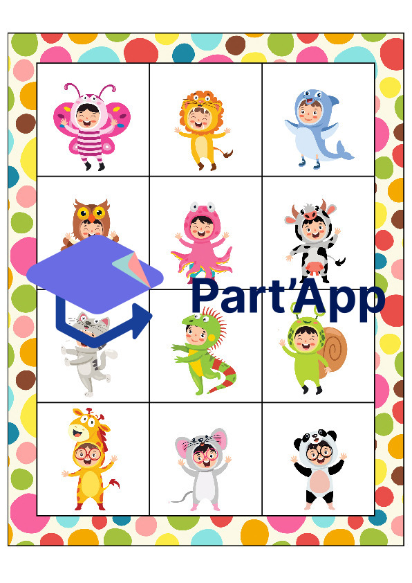 Le bingo des costumes des animaux_63