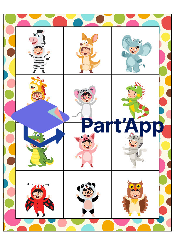 Le bingo des costumes des animaux_66
