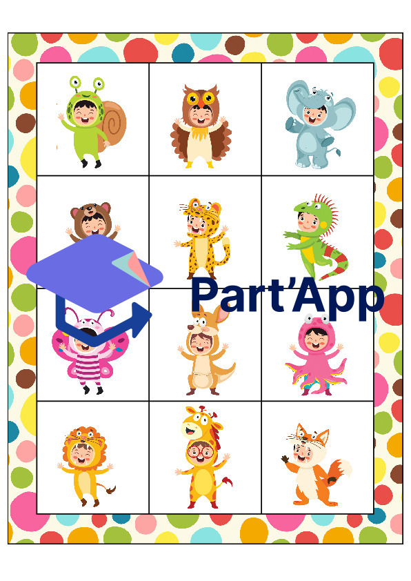 Le bingo des costumes des animaux_67