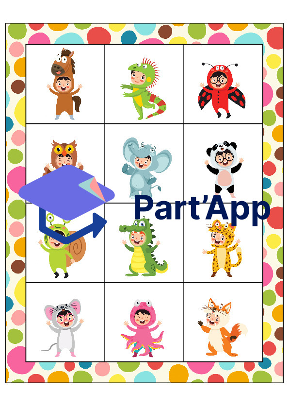 Le bingo des costumes des animaux_69