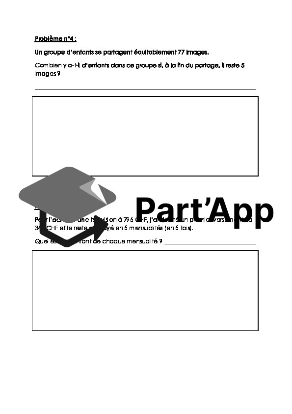 Maths 7H-8H - Problèmes avec divisions 1 (fiche d'exercices + corrigé)_3
