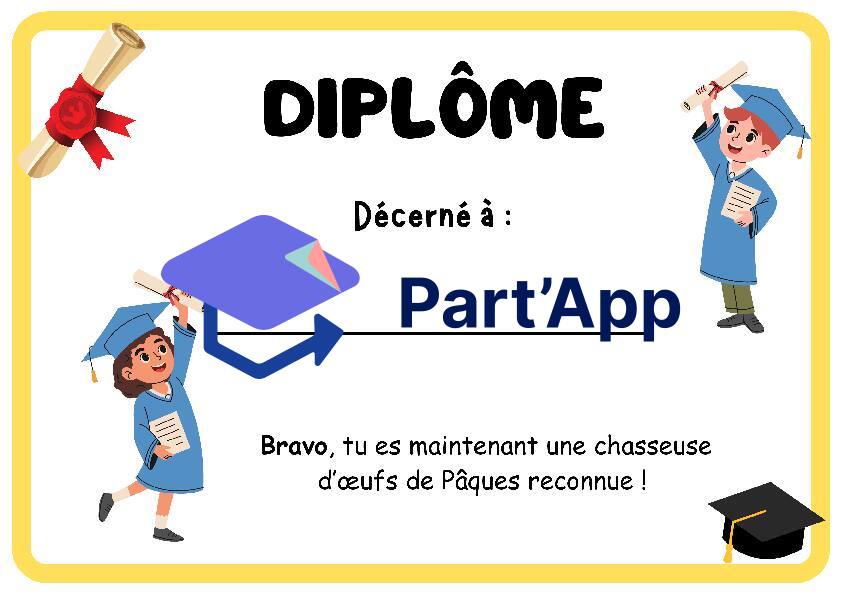 Diplôme chasse aux œufs de Pâques_3