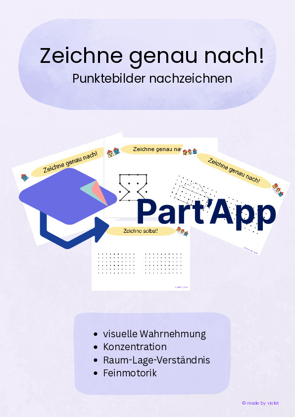 Punktebilder - Zeichne genau nach_2