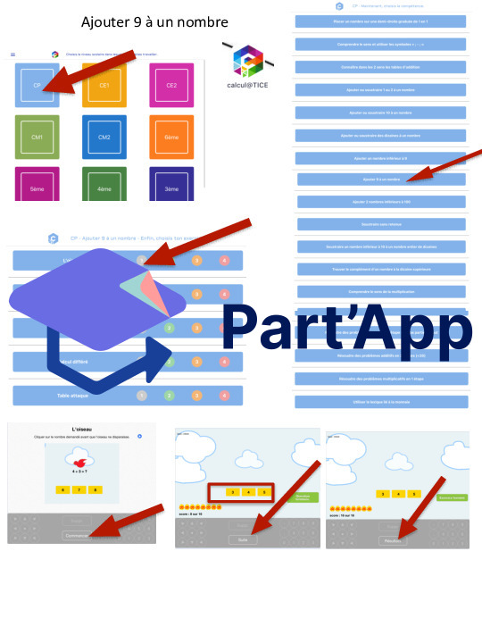 additions plus complexes  avec l’application calculatice_28
