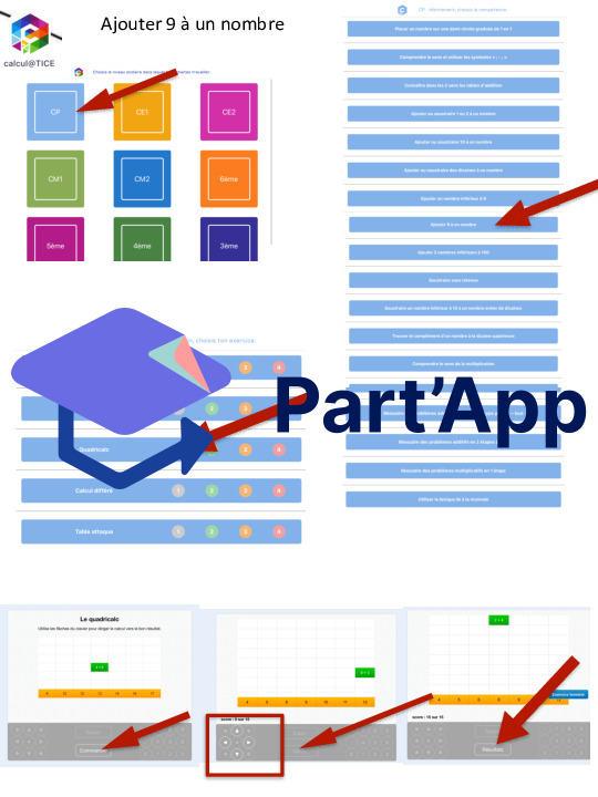 additions plus complexes  avec l’application calculatice_32