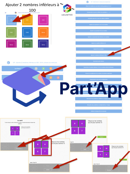 additions plus complexes  avec l’application calculatice_33
