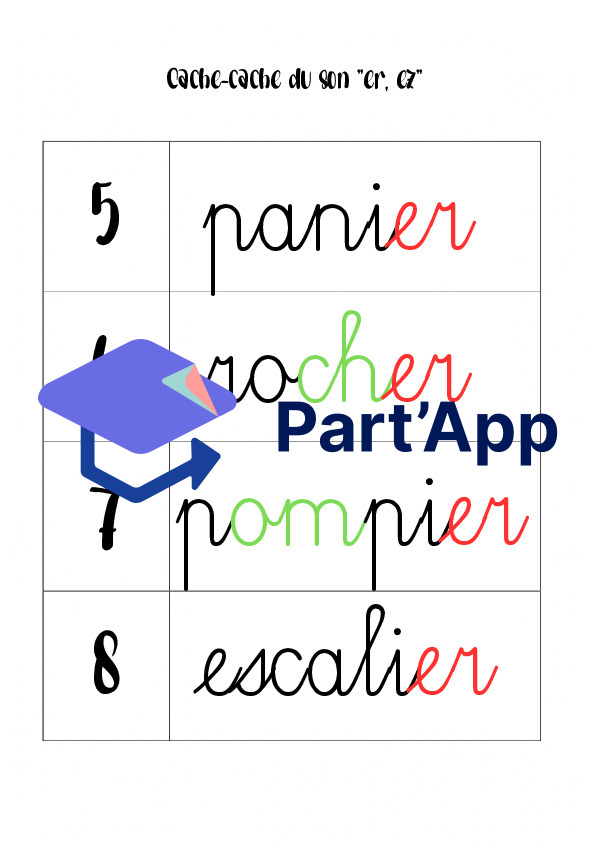 Jeu de lecture T4 - son er-ez_5