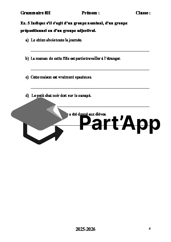 Classe grammaticale 8e_5