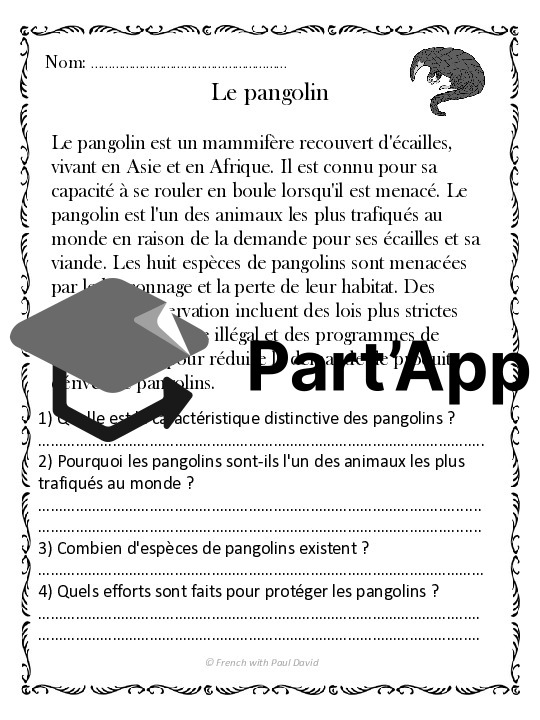 C. de lecture - Animaux en voie de disparition_39