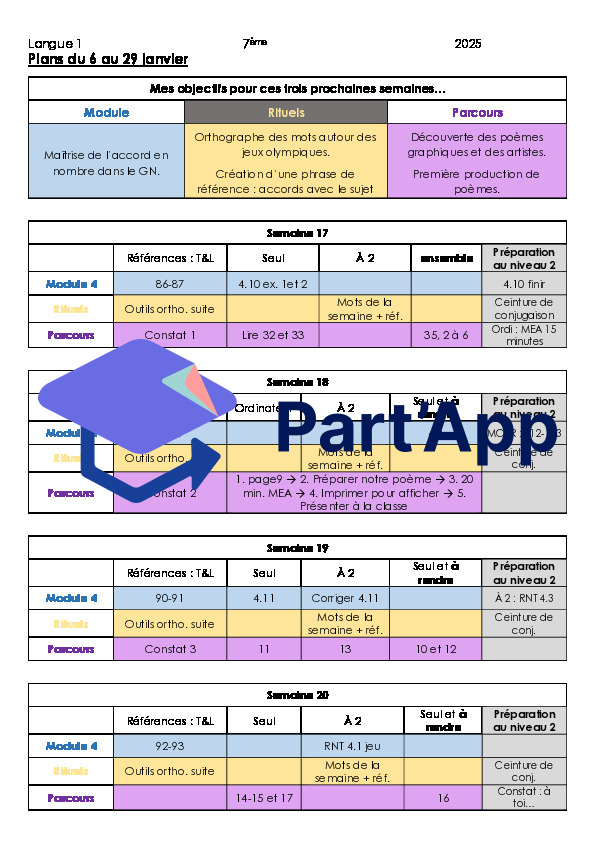planification pour 4 périodes de français par semaine_19