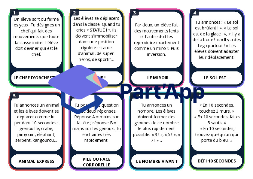 40 petits défis pour bouger en classe !_5