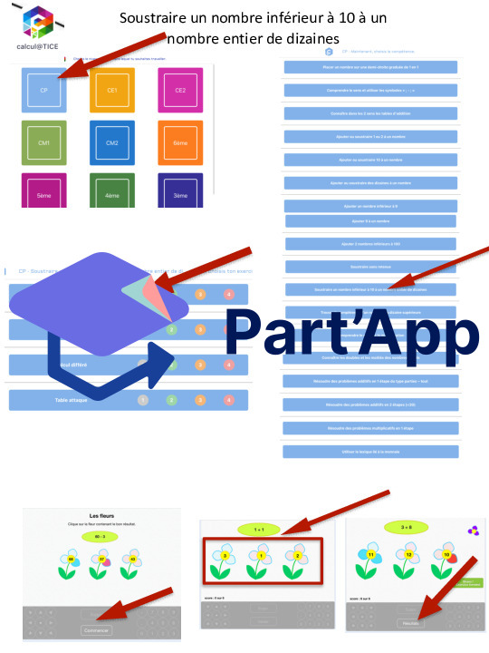 marche à suivre: soustraire avec l’application  calculatice_4