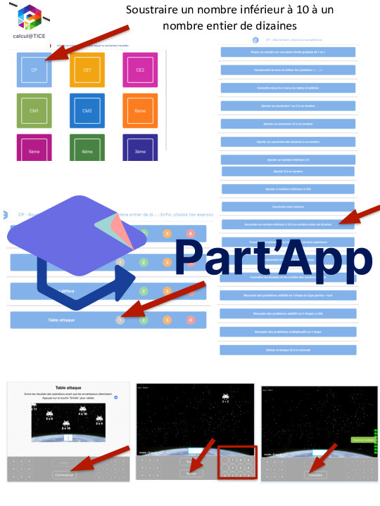 marche à suivre: soustraire avec l’application  calculatice_5
