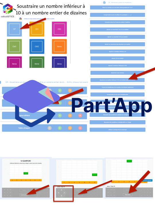 marche à suivre: soustraire avec l’application  calculatice_7