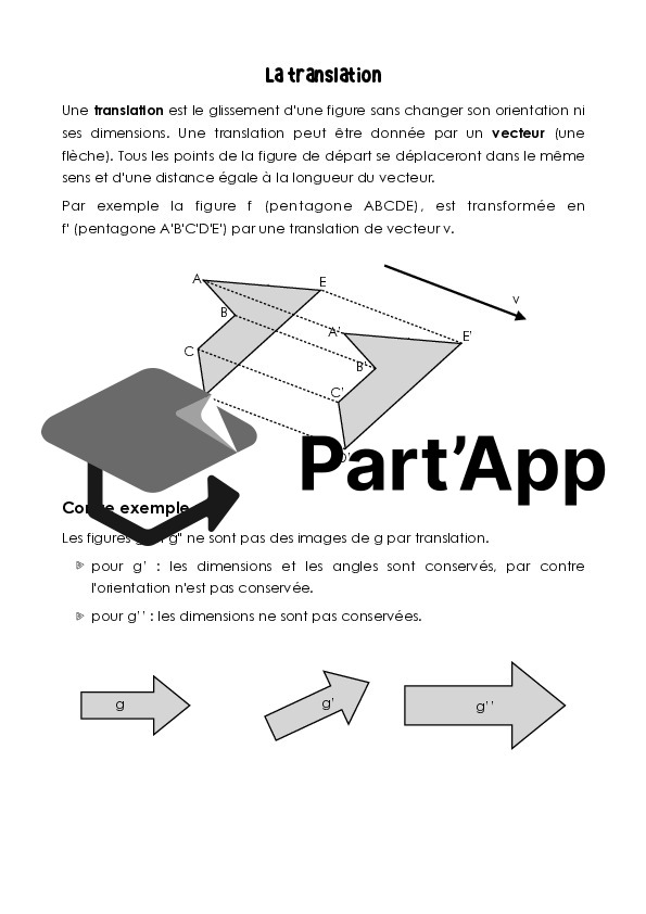 Isométrie - Théorie translation_2
