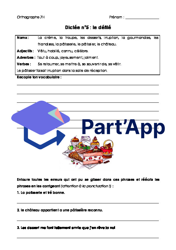 Français 7H-8H - Fiche dictée 5 (7H - imparfait)_14