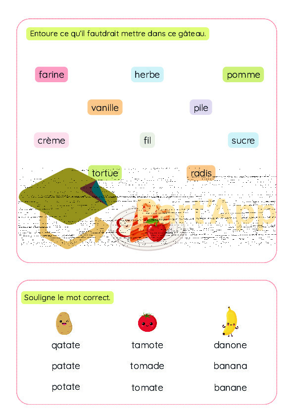 3H 4H 3P 4P - français - dossier - lecture de mots avec correctif_5
