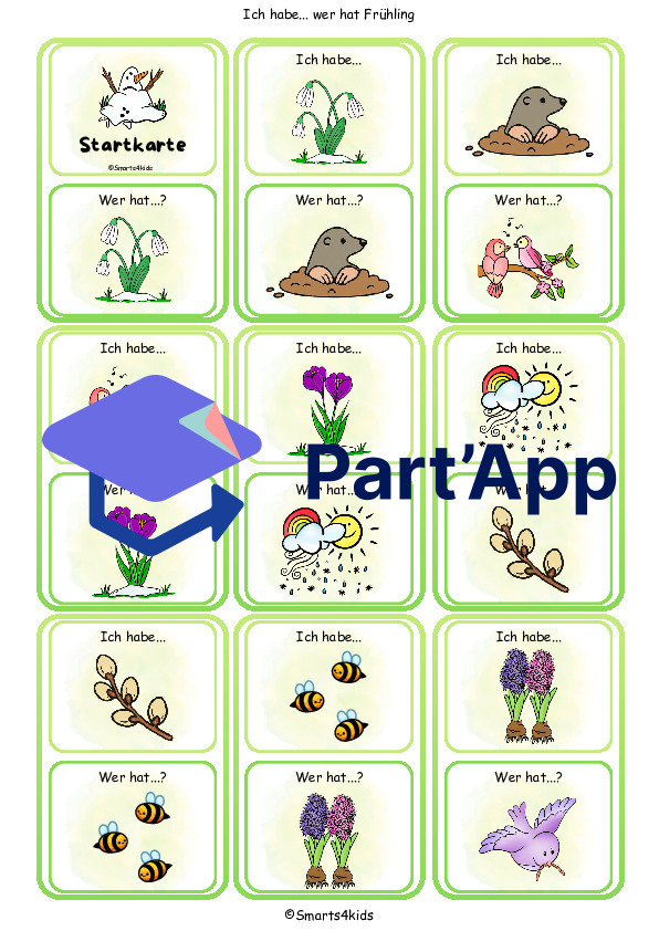 🌷 Printemps J'ai... Qui a... ? Vocabulaire pour les non-lecteurs (DaZ)_2